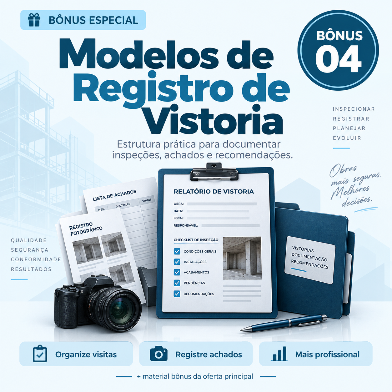 Modelos de Registro de Vistoria
